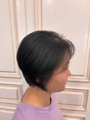 層次俐落短髮作品，設計師 士嘉，台中豐原區Happyhair 豐原三店