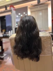 韓系波浪捲髮作品，設計師 士嘉，Happyhair 豐原三店