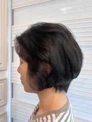 層次捲髮作品，設計師 士嘉，Happyhair 豐原三店