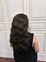 薄荷米棕X法式卷作品，設計師 士嘉，台中豐原區Happyhair 豐原三店