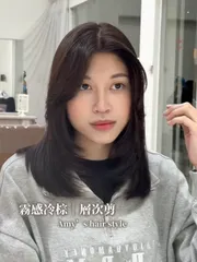 層次剪作品，設計師 艾咪Amy，台中南屯區O3O南屯店