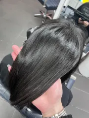 縮毛矯正燙作品，設計師 Kelly💈推推hair，台北萬華區推推hair