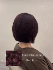 短髮設計&髮色訂製作品，設計師 Benny，台北中山區Epoch南京店