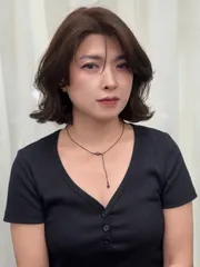 韓系翹翹頭作品，設計師 Dana，新北新莊區Vango 梵古沙龍
