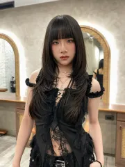 層次剪作品，設計師 KD，台中西區Aschön