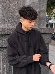 羊毛卷燙髮作品，設計師 Zoe，高雄左營區RAM hair studio