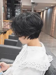 日系輕盈感短髮作品，設計師 李迪Andy，台中北區Phiros
