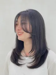 輕羽剪作品，設計師 NIUNIU妞，高雄三民區HAPPYHAIR 陽明店