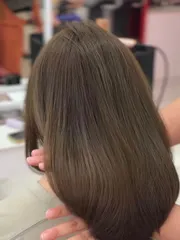 霧感髮色作品，設計師 NIUNIU妞，高雄三民區HAPPYHAIR 陽明店