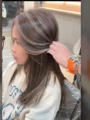 光線染作品，設計師 ✂️Leo✂️，新北新店區原崎髮廊