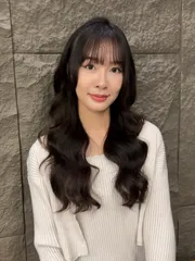 韓系鬆軟燙作品，設計師 欣茹 xina，台北信義區Round2 松菸店