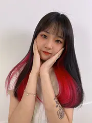 耳圈染、輪廓染