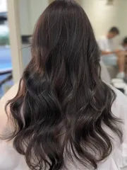 韓系電棒捲-冷霧茶棕色作品，設計師 米琪，新北中和區Mula hair