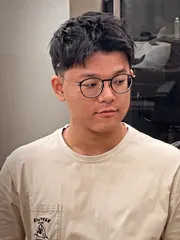 男士前刺剪作品，設計師 bei，台北信義區space.h