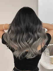 歐美手刷染作品，設計師 Peter，台北松山區沐沐mumu hair salon