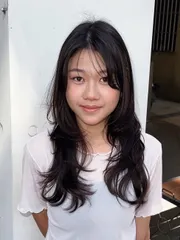層次燙髮作品，設計師 Ross，高雄前金區Zoss中華店