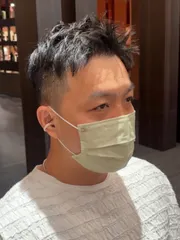 前刺燙髮作品，設計師 袁袁，高雄苓雅區沃髮廊