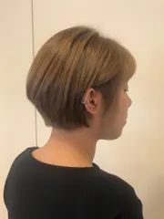 經典短髮剪裁作品，設計師 袁袁，高雄苓雅區沃髮廊