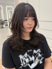 中長髮慵懶燙作品，設計師 33，台南東區Komm hair南紡店