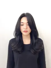 韓糸捲度作品，設計師 Ann🎈，高雄鼓山區尤拿髮藝 青海館