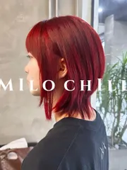 日系髮型作品，設計師 米洛Milo，高雄新興區薄荷美學、再三樓