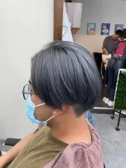 (漂)灰作品，設計師 Allan/大帥，台中豐原區Sunrise日初髮藝