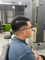 俐落男士剪髮作品，設計師 Allan/大帥，台中豐原區Sunrise日初髮藝