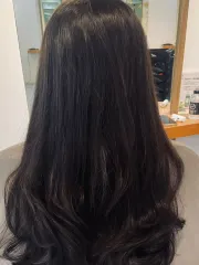 大捲自然感作品，設計師 Dolly珊，台北中山區弎樓髮藝