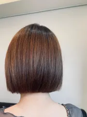 一刀切作品，設計師 Dolly珊，台北中山區弎樓髮藝