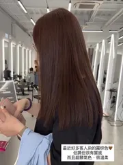 霧感髮色作品，設計師 Molly🎈，台南東區Komm hair南紡店