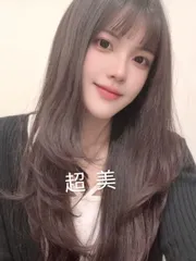 韓系層次剪微彎作品，設計師 王小燁Jason，高雄前金區境界髮藝LEVEL hair styling