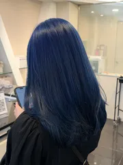 霧霾藍作品，設計師 Nina🤍，台北萬華區暖暖Nuan hair
