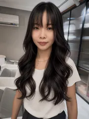 浪漫微捲作品，設計師 陳俐淳(mia)💇，台北大同區JOLI Hair Salon (南西店)