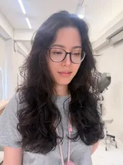 慵懶捲度作品，設計師 陳俐淳(mia)💇，台北大同區JOLI Hair Salon (南西店)