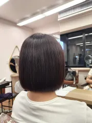 一刀切作品，設計師 姝蓉，台北大安區Hair Garden