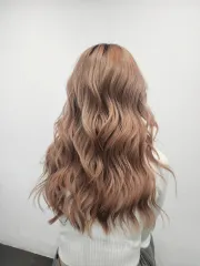 慵懶捲作品，設計師 姝蓉，台北大安區Hair Garden