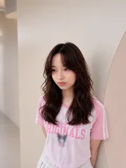 韓系捲度作品，設計師 Xuan 萱，台中西屯區Korewa大隆店三樓