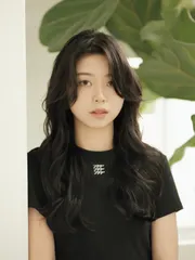 韓系層次燙作品，設計師 Xuan 萱，台中西屯區Korewa大隆店三樓