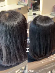 縮毛矯正作品，設計師 Joey，台中北區MOGA Hair