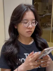 韓系鬆軟燙作品，設計師 Kacie，台北大安區Senn Haus Salon