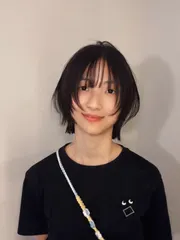 日系短髮層次作品，設計師 Cannon，台北大同區Wheneversalon赤峰店