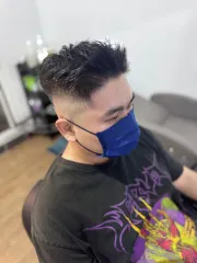 美式漸層作品，設計師 小9，高雄三民區99 Barbershop