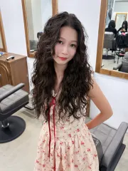 羊毛慵懶捲作品，設計師 Ben，台北大安區Holly hair