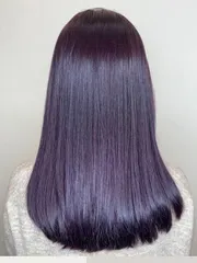 ♡紫色系♡作品，設計師 Nancy 髮型設計師&霧眉師，新北板橋區Hito Hair 館前店