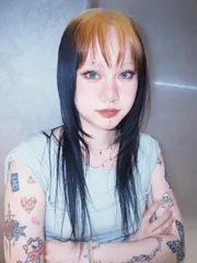 爆頂染x赫希頭作品，設計師 小美，台北大安區Hearts