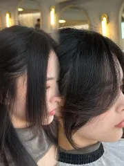 修容劉海作品，設計師 小美，台北大安區Hearts