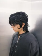 韓系狼尾作品，設計師 小美，台北大安區Hearts