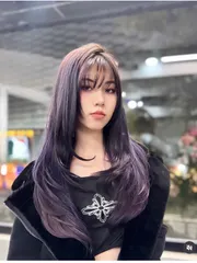 韓系層次剪裁作品，設計師 Ginnie Lin，高雄前金區境界髮型沙龍