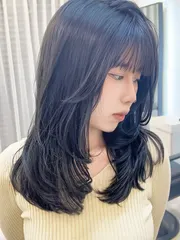 韓系層次燙作品，設計師 Leora ✨，台北中山區Lifeart