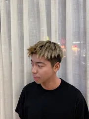 美式前刺作品，設計師 Will，台北士林區ALLIES士林店